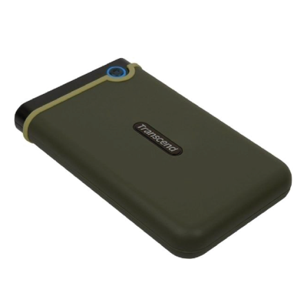 Transcend StoreJet 25M3G USB3.1 Military Green (Slim) - 1TB